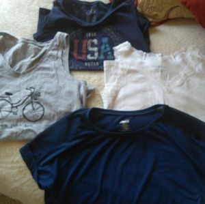 Cotton Tanks and Tee